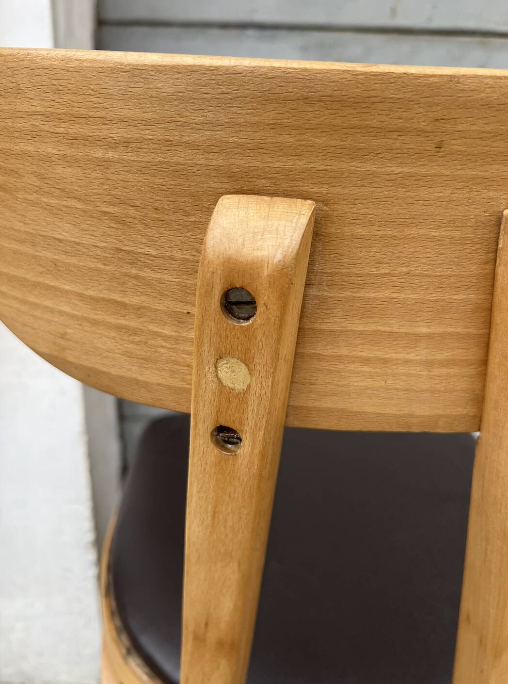 6 chairs model Banane stamped Lutherma 5 chairs model Banane stamped