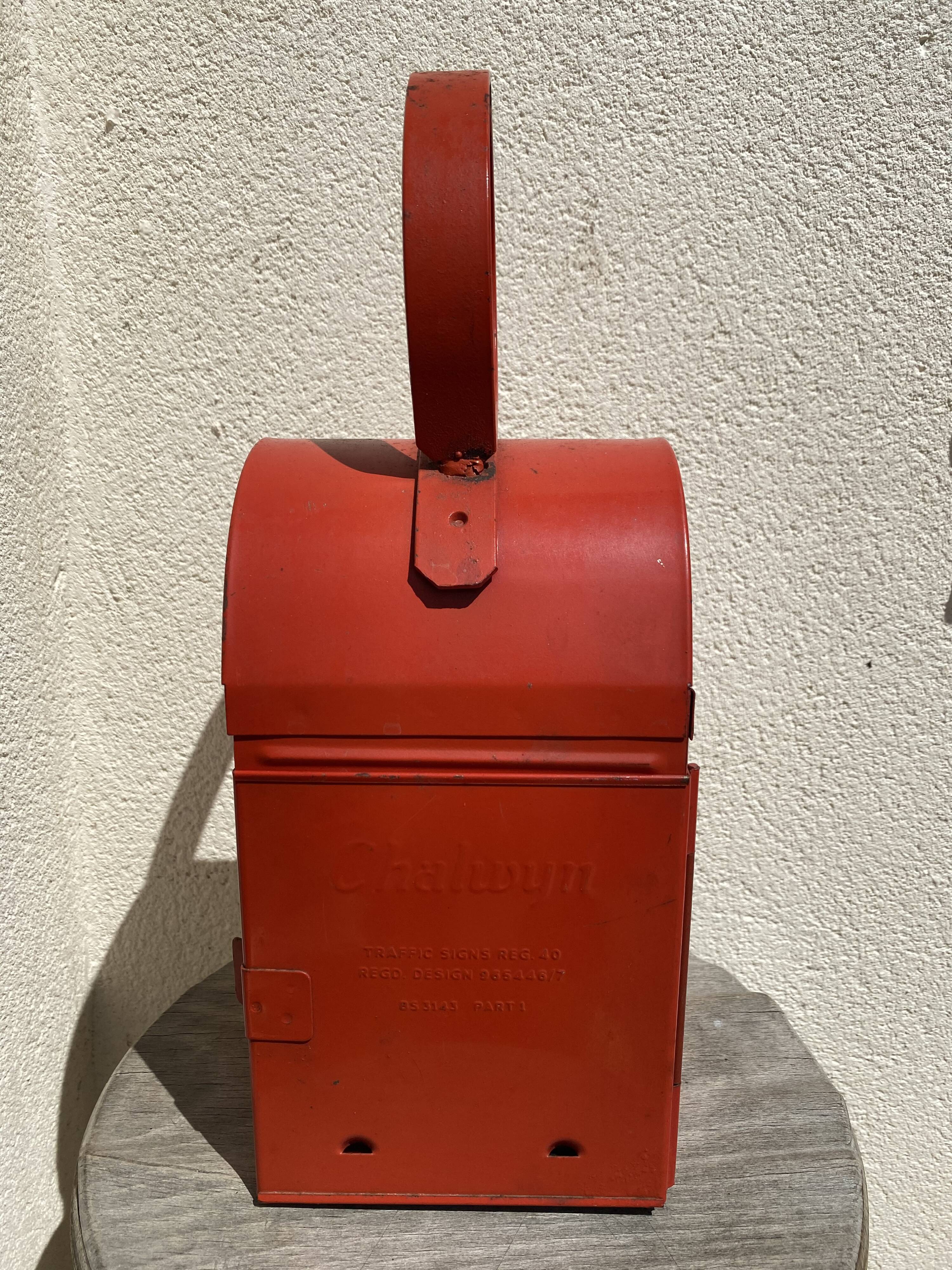 Ancient Railway Lantern Chalwyn 38cm 60's