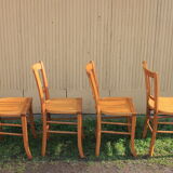 Set of 4 chairs bistro Luterma