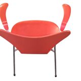 Designer office chair in Compressed Wood designed by Arne Jacobsen for Fritz Hansen, Denmark, 1982