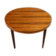 Danish mid-century extendable rosewood dining table 1960s
