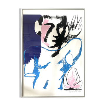 Alex Foxton - 'Frankenstein" serigraphie 2001