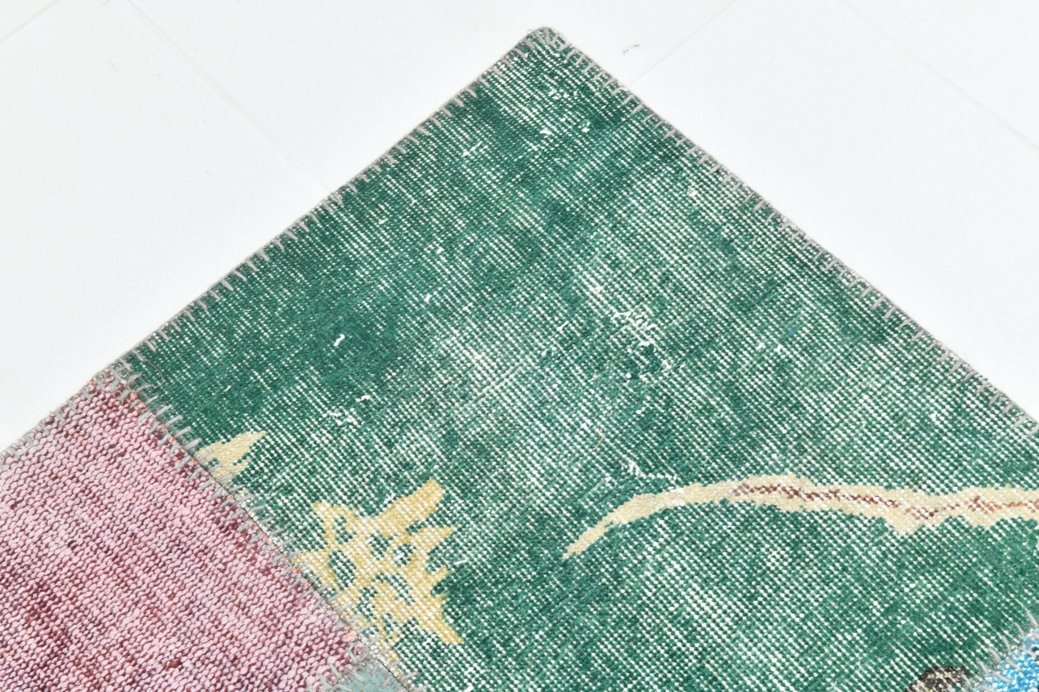 Puzle style vintage rug 354x255cm