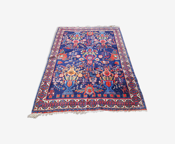 Ancient tapis of persian east handmade afshar 185 x 145 cm | Selency