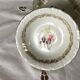 Lot de 8 coupelles porcelaine, décors fleurs et dorés