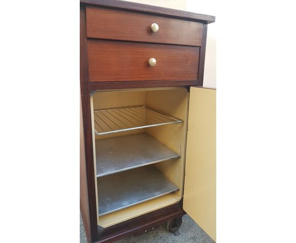 Service trolley of refrigerated Art Deco restaurant ALBERT FOURNIER & Cie