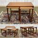 English teak nesting tables from the 70s