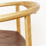 Pair Hans J.Wegner PP203 "First Chair" for PP Møbler
