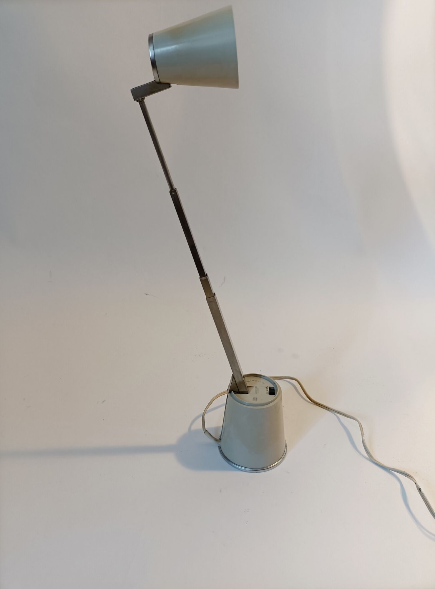 "Lampette" telescopic desk lamp made in Germany Vintage. Koch creation 1970