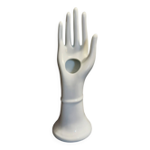 Baguier soliflore porcelaine blanche Limoges France XXème