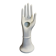 White porcelain soliflore ring holder Limoges France 20th century