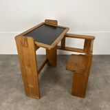 Trama folding pine children's desk, desk