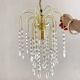 Lustre vintage italien pampilles