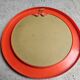 Round mirror plastic orange pop design 70