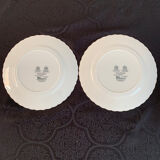 Lot 2 Assiettes Johnson Brothers « coatching scènes »