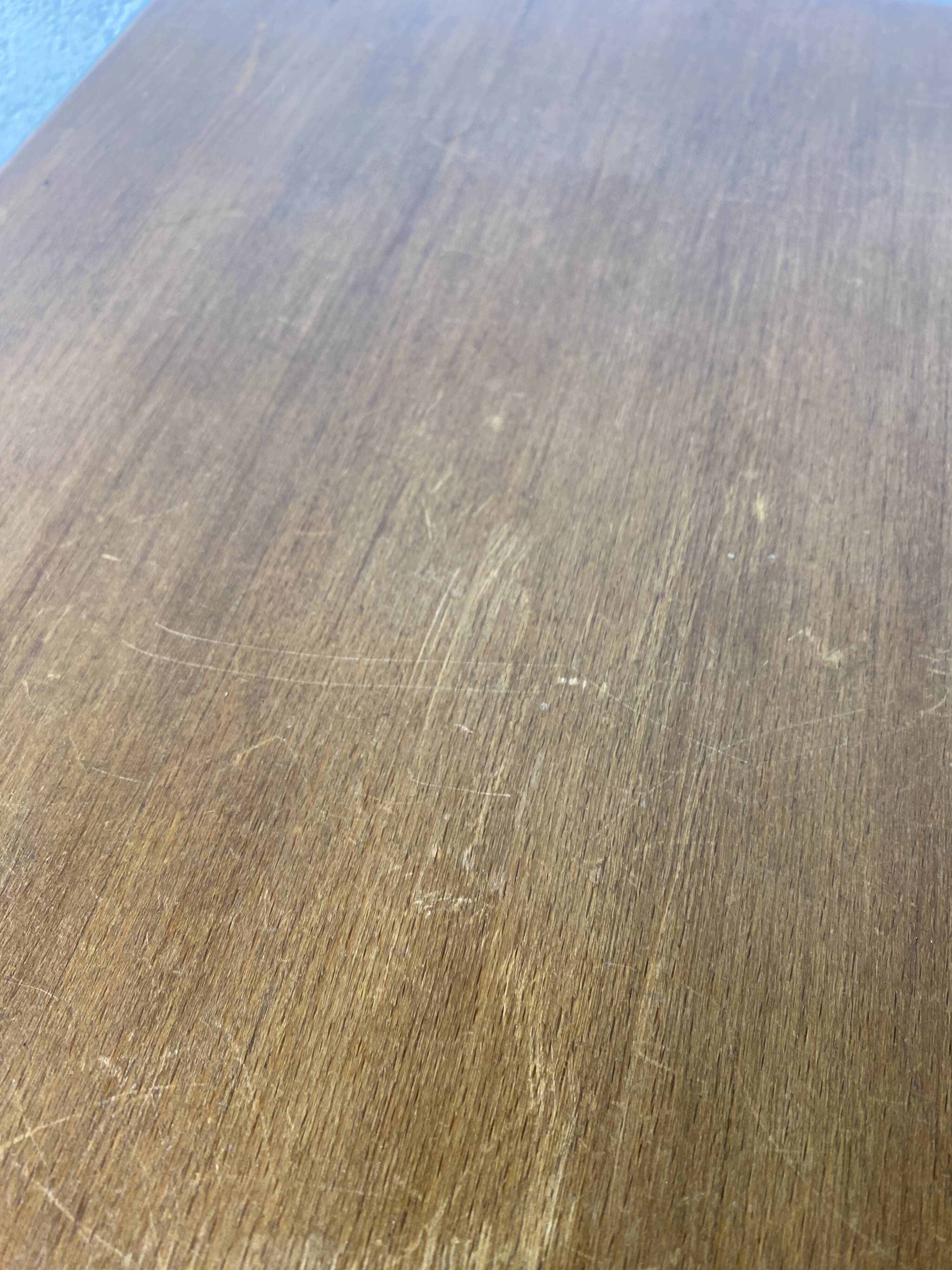 Mid-height wooden side table