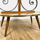 Porte-plantes formica imitation bois