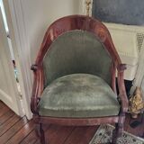 Mahogany armchair