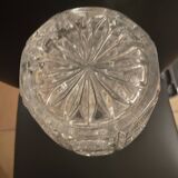 Large patterned glass vase