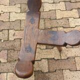 Brutalist tripod stool