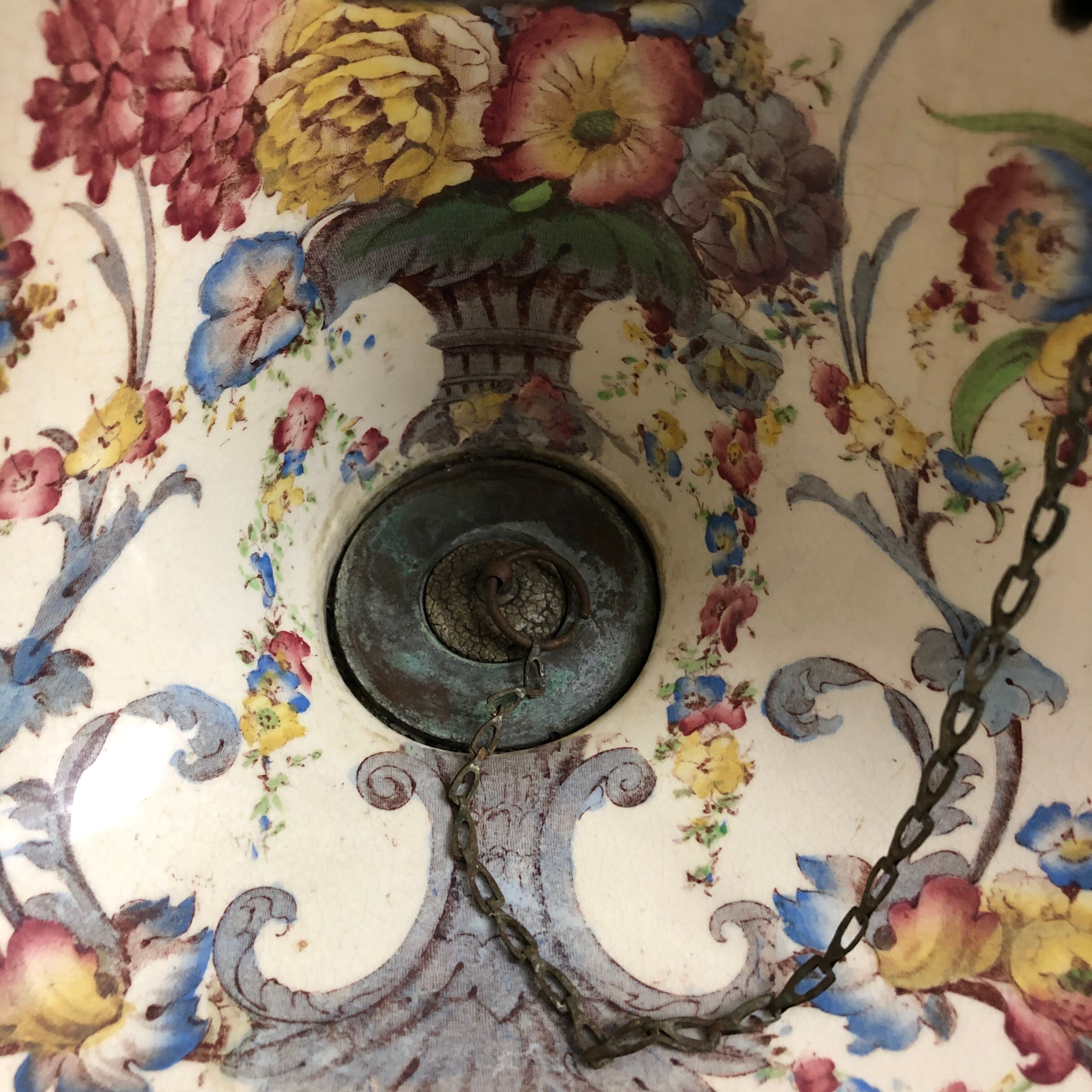 Ancient sink - English earthenware