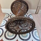 Rattan stool