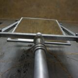 Miroir avec support de rasage réglable en fonte