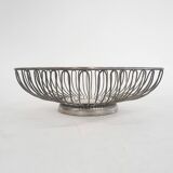 Wired square fruit bowl or bread basket, Italy 1970's
