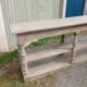 Table de drapier en bois style antique