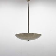 1930's Chrome Pendant Light by Designer Franta Anyz, Czechoslovakia
