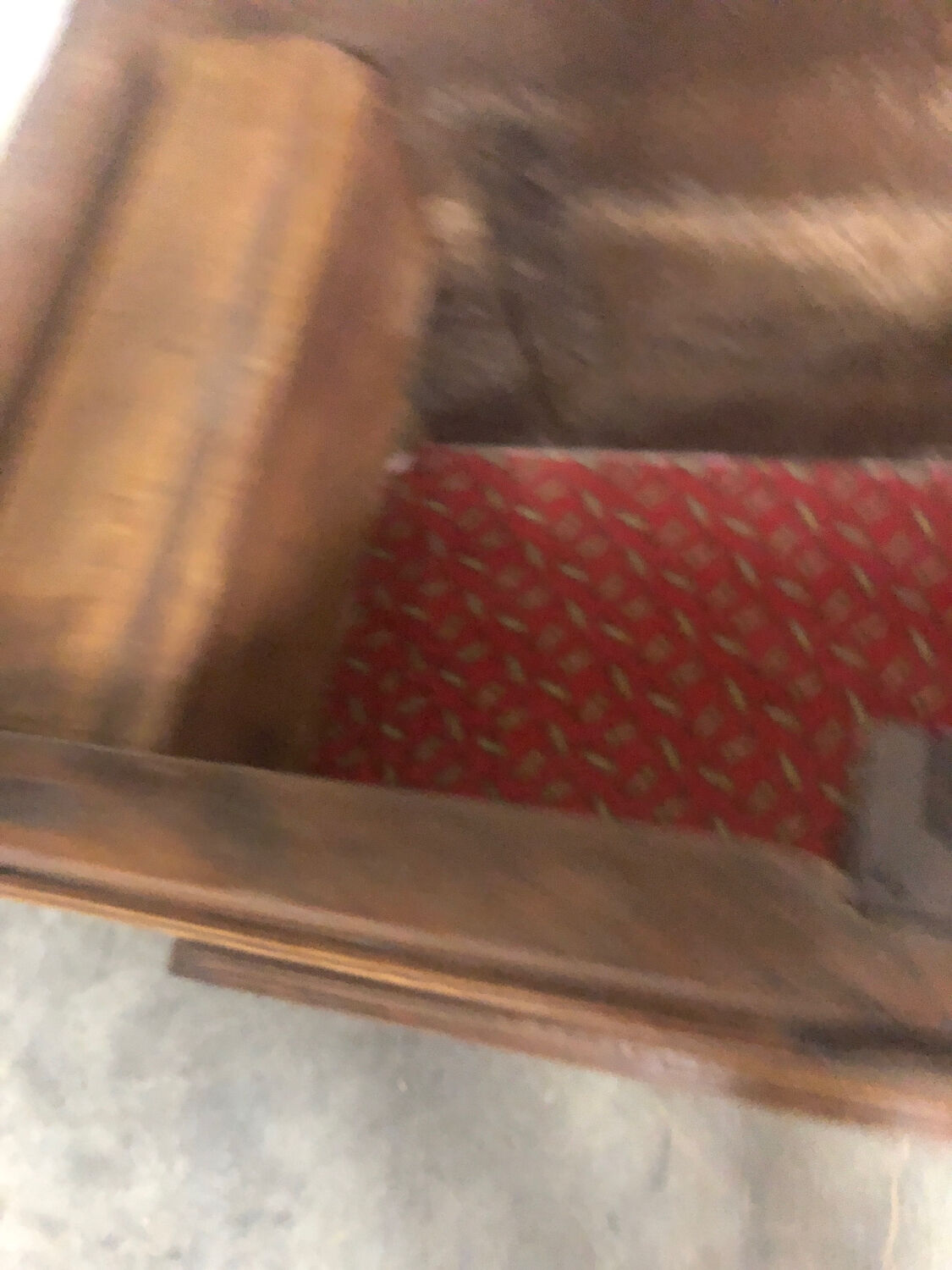 Chest from the late 17th century