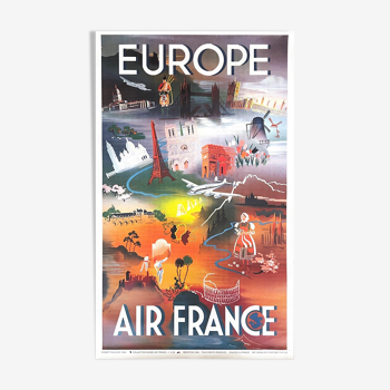 Air France Poster - Europe