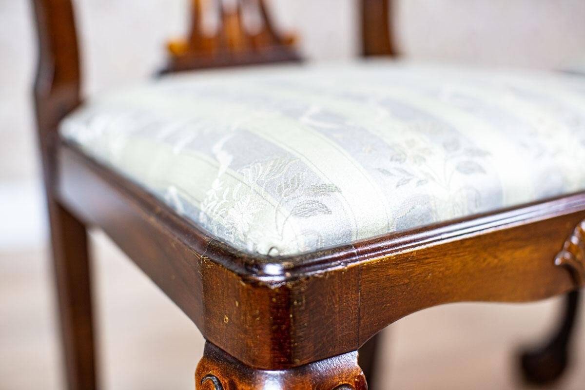 Pair of Vintage Chairs Veneered with Walnut, 1950s