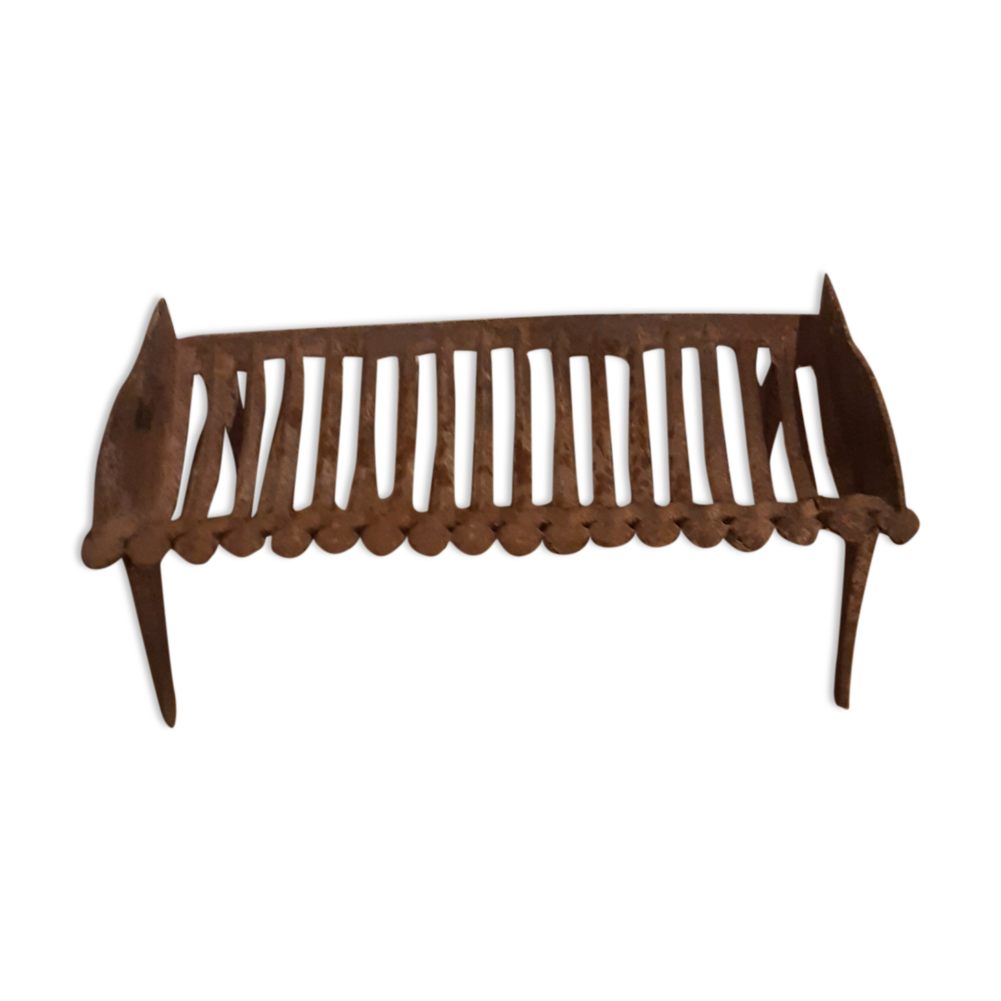 Wrought iron log holder