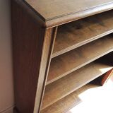 Old small solid oak library