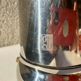 Italian coffee maker kitty oro 3 cups Guido Bergna italy vintage 80 stainless steel and brass
