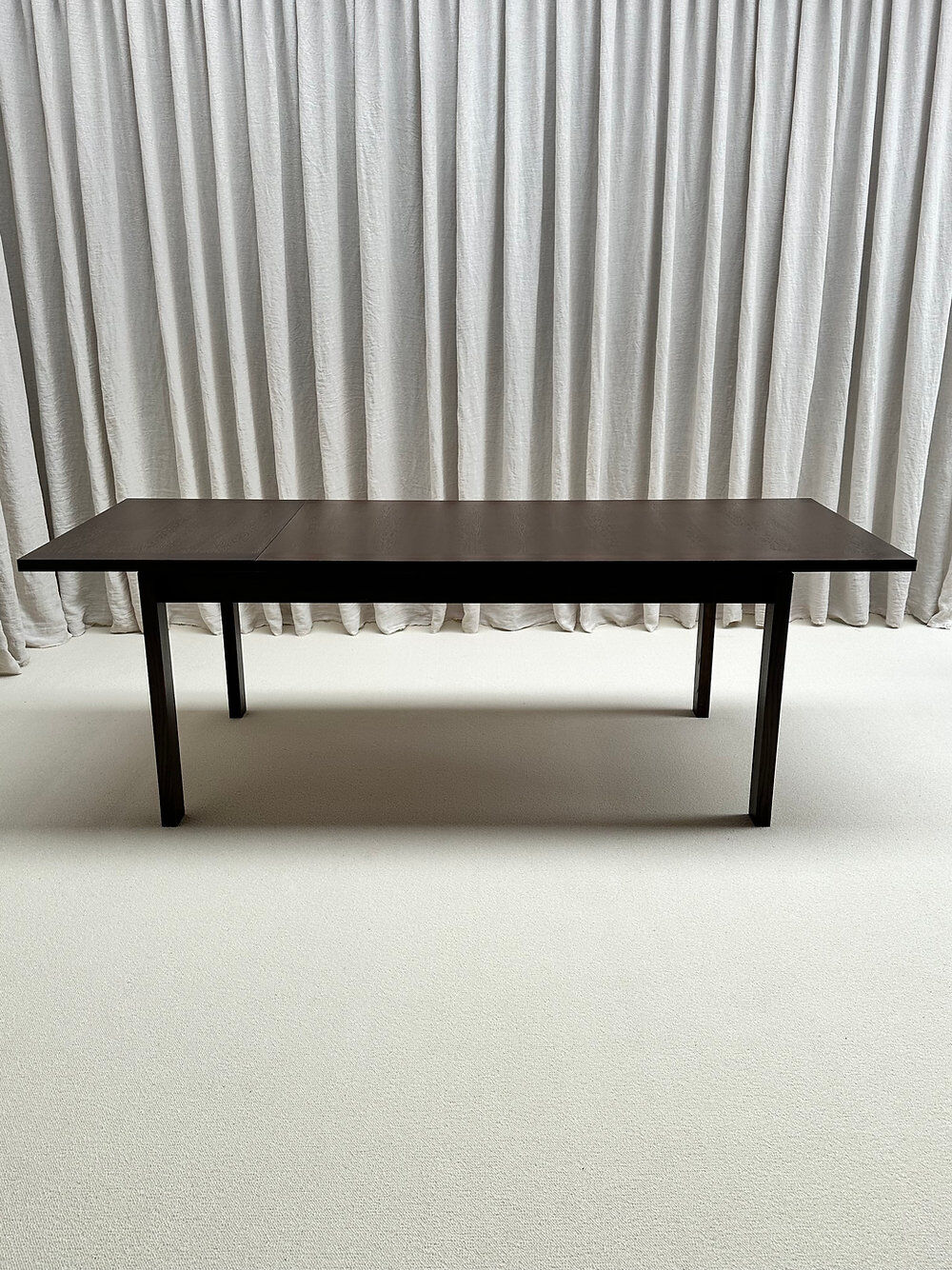 Dining set with 6 chairs and table, Roger Vanthournout, Aurora, Izegem, Belgium, 1970s.