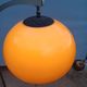Vintage height adjustable arch floor lamp 1960s-70s