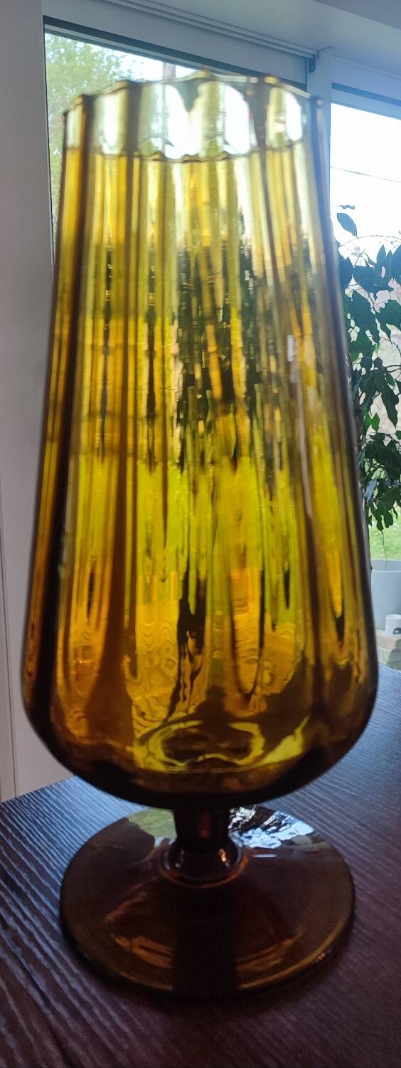 Large Italian vase from Empoli, 1960s