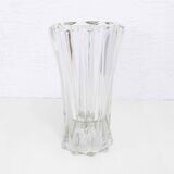 Vase en verre forme diamant