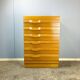 Vintage chest of drawers, oak, 70s