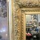 Napoleon III Mirror in Gilded Stucco Wood - 92 Cm