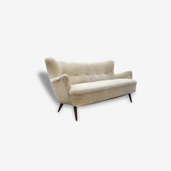 Canapé sofa Club Wing EGG chair organic annéee 50