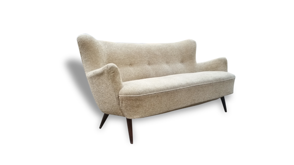 Canapé sofa Club Wing EGG chair organic annéee 50 — Beyit