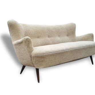 Canapé sofa Club Wing EGG chair organic annéee 50