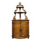 Encoignure galbée époque XIXème siècle en sapin vers 1820-1830