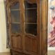 Large Provençal glass-fronted library in Louis XV style made of walnut – 20th century