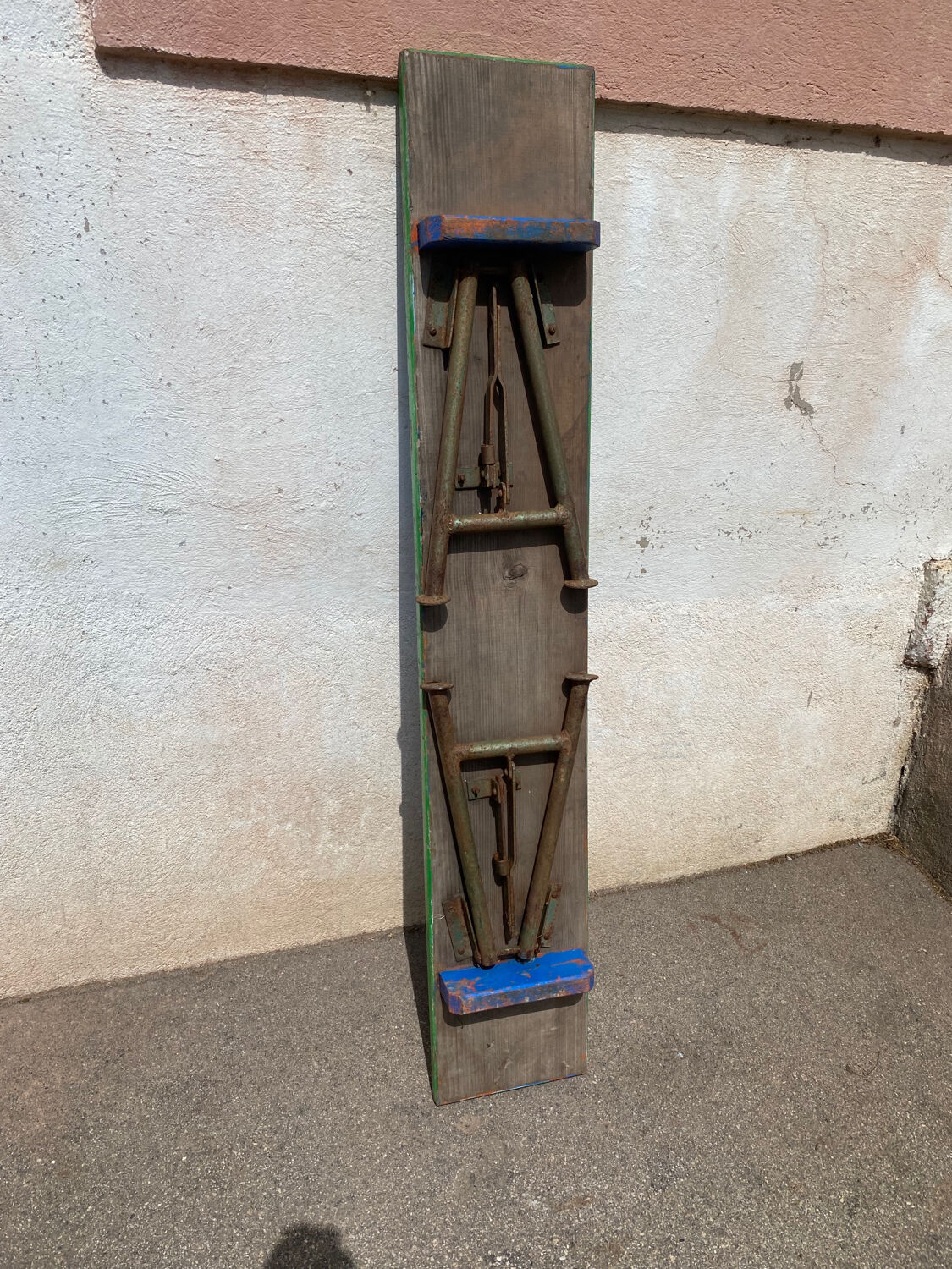 Set of 6 fairground benches