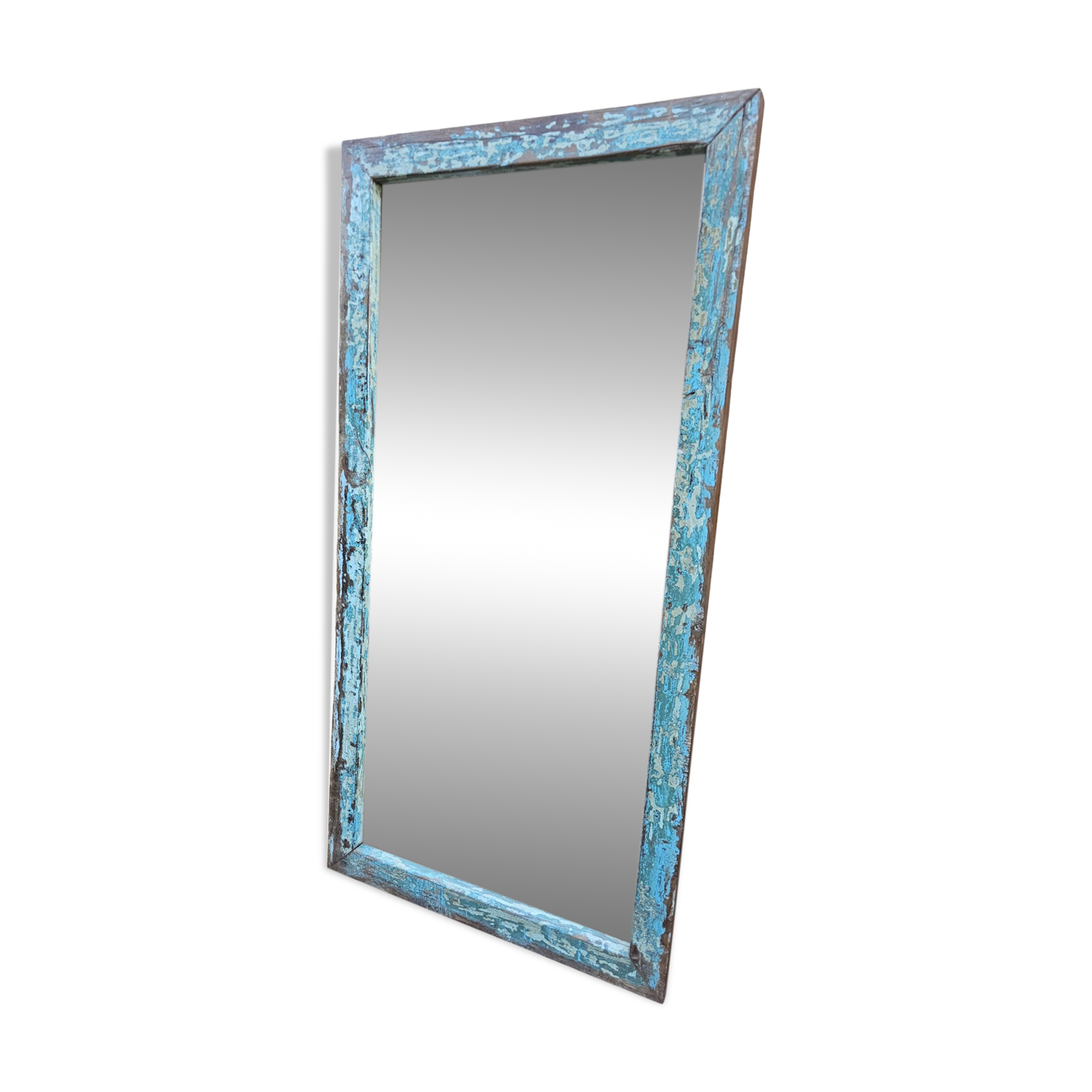 Teak mirror from Burma