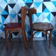 Set Baumann 60 year vintage Bistro chairs